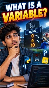 The Easiest Way to Understand Variables 📦 | Coding Tips #shorts #telugu #Coding #Programming #tips