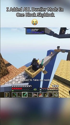 One Block Skyblock But With EVERY Horror Mod #minecraft