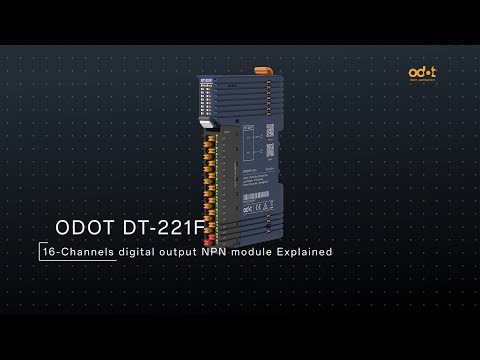 ODOT DT 221F 16 Channels digital output NPN module Explained
