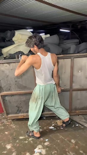 1.2M views · 8K reactions | How White PU Sponge Are Made | Inside New York Factory Process #factory #shorts #foam | Born in Factory | Facebook