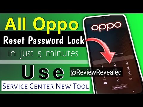 Oppo Mobile Password Remove I How to fix forgot Password oppo Phone || Hard Reset Oppo