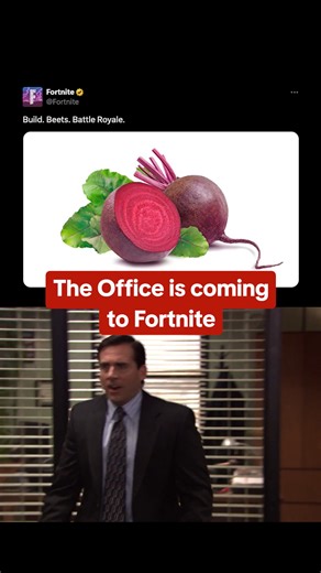 Fortnite appears to be getting The Office content in Chapter 7 after rumors suggested Epic Games was working on a crossover! #fortnite #theoffice #gaming | IGN