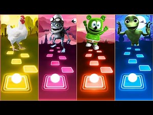 Chicken song -Crazy Frog -Gummy Bear -Alien Dance -Tiles hop