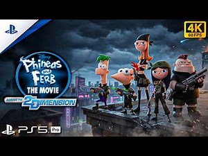 Phineas and Ferb the Movie: Across the 2nd Dimension - PS5™ Gameplay [4K 60FPS]