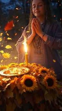 Sunday Sun Candle Ritual: Kabbalistic Release in Autumn's Waning Crescent Moon