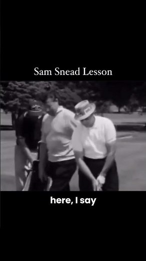 Sam Snead Release Lesson #golf #golfer #golfswing