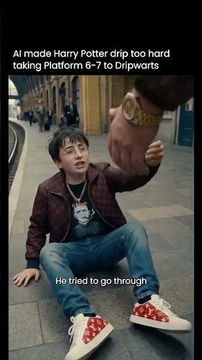 AI reimagines Harry Potter but it’s too drippy and Harry Potter takes Platform 6 7 to Dripwar