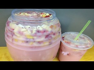 Fruit water, La Michoacana style