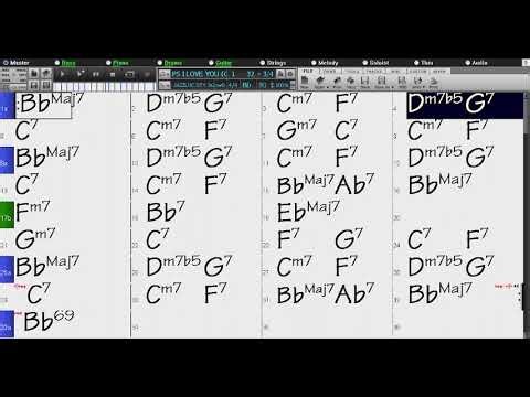 BACKING TRACK - PS I LOVE YOU (Gordon Jenkins, Johnny Mercer) Bb 80 BPM SWING BALLAD