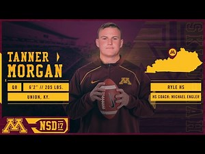 Tanner Morgan Highlights: 2017 Gopher Football Signing Day