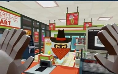 ［VR视角］模拟工作（便利店员）－天呢我被抢劫了！！！［有字幕］