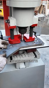 High-quality hydraulic punch, 20mm thick steel plate punching, I am the manufacturer of this hydraulic punch # hydraulic punch # punching machine # steel plate punching machine # steel plate processing.#ironworkers #ironworker #metalworks #sheetmetalworker #ironwork #ironworkers416 #metalworking #sheetmetal #ironworkerlife #ironworker | Da Minglei