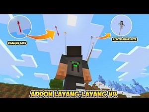 ADDON LAYANG-LAYANG V4 | WORK DI MCPE VERSI TERBARU!!