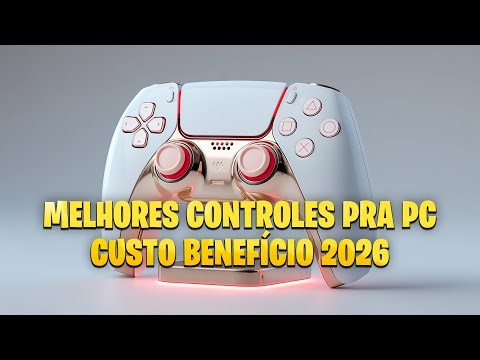 5 Melhores Controles Para PC Custo Benefício em 2026