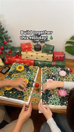 Modern Brick Haus on Instagram: "Want to nail the gift this year? 🤔 This DIY Moss Garden kit is your secret weapon! 🎁✨ Shop link in bio . #Modernbrickhaus #Christmas #giftideas #brickart #legolife #afol #fyp"