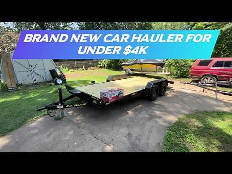 New Car Hauler Trailer Great deal