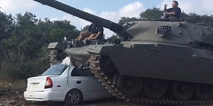 You can drive tanks and shoot huge guns at this Texas ranch