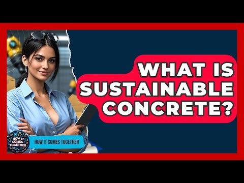 What Is Sustainable Concrete? - How It Comes Together