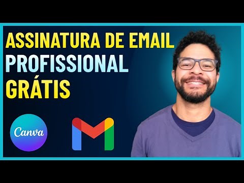 ✅[NA PRÁTICA] COMO CRIAR UMA ASSINATURA DE EMAIL PROFISSIONAL GRÁTIS NO CANVA