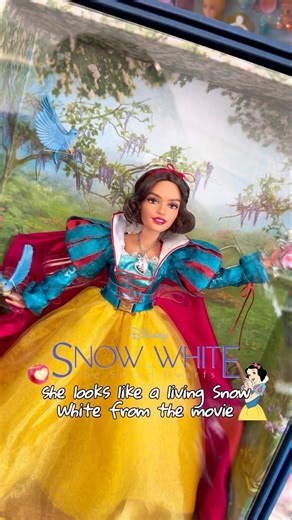 Snow White Disney Collector Doll 🍎✨ Live Action Movie*ੈ𑁍༘⋆ #disneydolls #snowwhite #disneyprincess