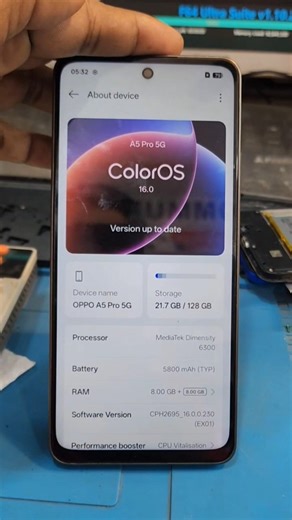 Oppo A5 Pro Android 16 frp remove latest security 2026 #oppo #a5pro #android16 #android15