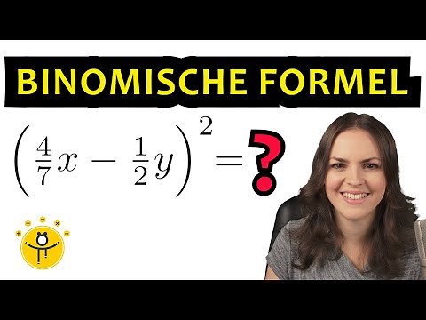 BINOMISCHE FORMELN mit BRÜCHEN einfach erklärt – viele Beispielen