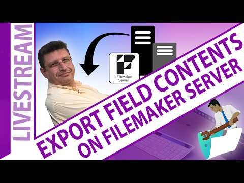 Export Field Contents on Server: Containers Finally Go Native in FileMaker 26