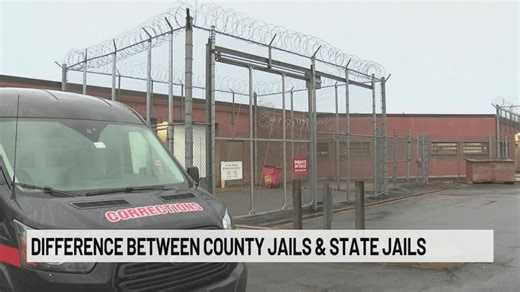 State prisons and county jails: What’s the difference?
