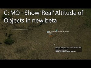 C: MO - Show ‘Real’ Altitude of Objects in new beta