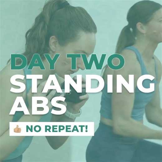 Day two includes the best standing ab exercises to target your core from every angle! This 5-Day Challenge is ALL ABOUT THE CORE! Add these quick ab workouts onto your daily #WOD this week, or knock them out on their own. https://www.nourishmovelove.com/ab-workouts-with-weights/ | nourish move love