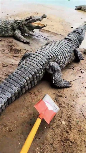 Bask in the beauty of the beasts 🐊 #CrocFarmLife #WildlifeBeauty #ReptileLovers