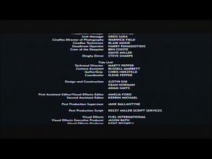 Rogue (2007) End Credits (UniMás 2023)