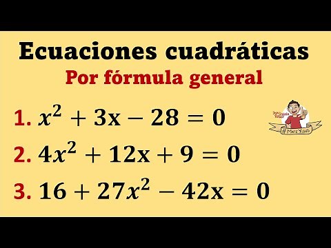General formula for solving quadratic equations.