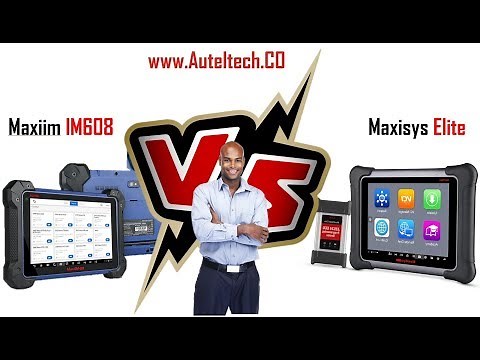 Autel Consultancy | IM608 VS Maxisys Elite - Comparison Review 2019