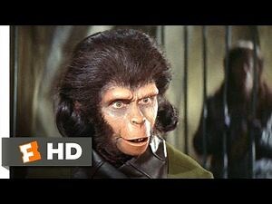 Planet of the Apes (2-5) Movie CLIP - Human See, Human Do (1968) HD