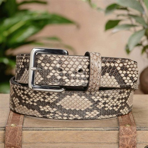 Python Embossed Leather Belt, Mens Belt, Handmade Belt, Snake Skin Belt,, Leather Belt, Dressing Unisex Belt, Gift for Him_her, Belting - Etsy