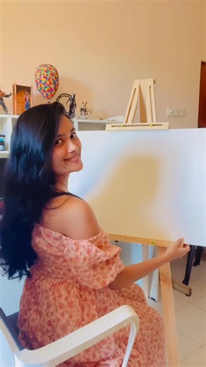 This week’s canvas carries a different kind of magic drawn from Harry Potter! 🧙🏻‍♂️✨ Acrylic on canvas 29.5” × 19.5” #fyp #highlight #ravihareedrwas #harrypotter #semiabstractart