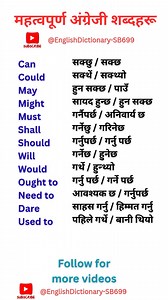 4K views · 97 reactions | Collection of model verb list. | Free Online English Class | Facebook