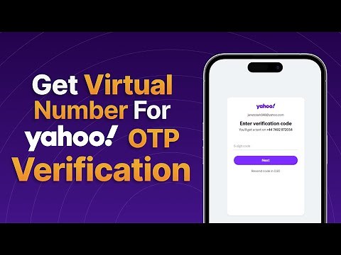 How to CREATE a New Yahoo email Account without your phone number? Easy OTP Verification