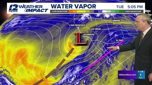 Streaming live on 12News 12News meteorologist Patrick Vaughn is in the Weather Impact Center to update you on Tuesday's weather in Southeast Texas. | 12NewsNow