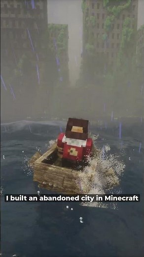 I spent 10 MONTHS building this abandoned Minecraft city 🤯