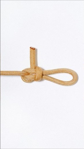 アングラーズループの結び方！【輪が作れる 便利なロープワーク】Angler's loop