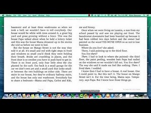 The House on Mango Street Chap 1