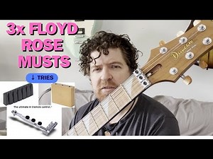 3x Floyd Rose Must tries- Remove your Nut !