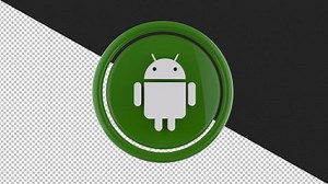 Android logo 4K