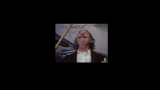 Salvador Dali, renowned surrealist artist, painted the ceiling of his...