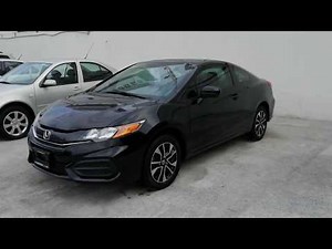 HONDA CIVIC EX COUPE 2014 AUT NEGRO