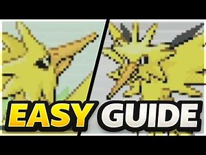 How to Catch Zapdos in Pokemon FireRed & LeafGreen!