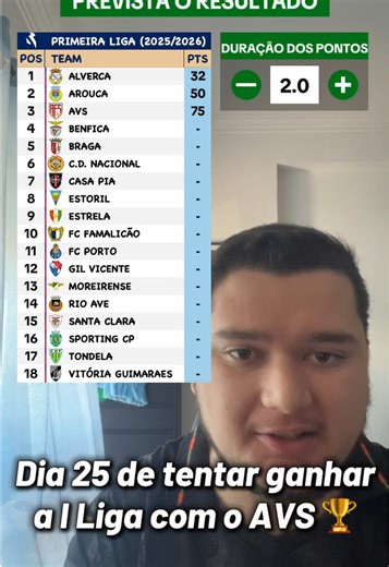 Dia 25 de tentar ganhar a I Liga com o AVS 🏆 Isto só pode ser MÁFIA! Três vezes seguidas a ir ao playoff 😐 #futebol #ligaportugal #avs #fyp #serie @AFS Vila das Aves