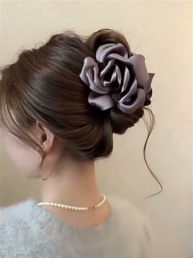 Rose Hair Clip